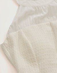 Translucent Short Shoulder Dress (With Padding)