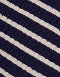Striped knit Mini Dress