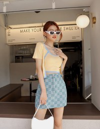 Two-Piece Knit Top