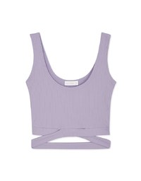 Crossover Crop Tank Top