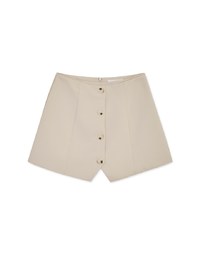 Front Buttoned Suit Skort