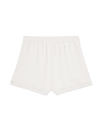 Plain Chiffon Turn Up Shorts