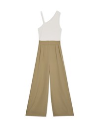 Casual Asymmetric Tank Jumpsuit