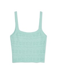 Knitted Crop Cami Top