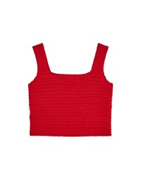 Textured Knitted Tank Top