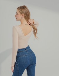 2-Way Button Short Top (with padding)