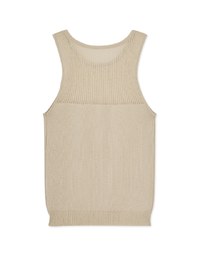 Micro Transparent Knitted Vest