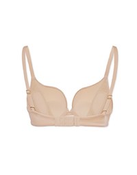 DOUBLE PUSH Deep V Low Ridged Seamless Bra