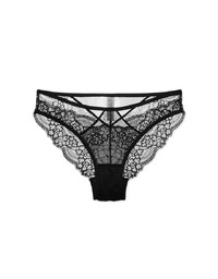 Mid-low Rise Hollow Lace Briefs