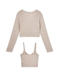 Soft Two Piece Knitted Top