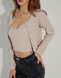 Soft Two Piece Knitted Top