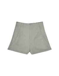 360° Petite Waist Light Sculpture Suede Shorts