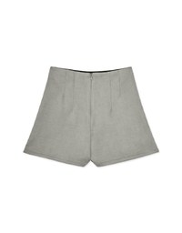 360° Petite Waist Light Sculpture Suede Shorts