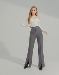 Warm Up Slit Long Pants