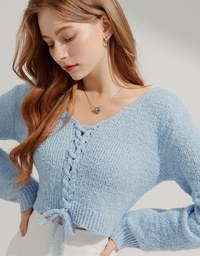 3WAY Strappy Loose Knitted Top