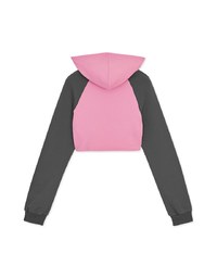 【SHIUAN'S DESIGN】Casual Sports Contrast Hooded Top