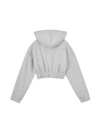 Inner Fleece Half Zip Hooded Top