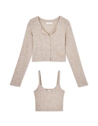 Soft Two Piece Knitted Top