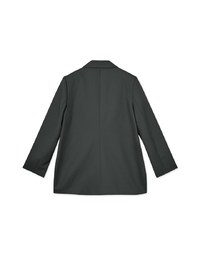 Neat Side Slit Blazer (With Shoulder Pads)