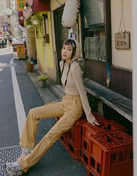 【SHIUAN'S DESIGN】Casual Cool Trumpet Workwear Pants