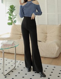 【Stark Minimalism 2.0】High-Waist Straight Leg Pants