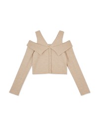 Soft Lapel Notched Knitted Top