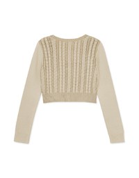 Interlaced Twist Knit Top