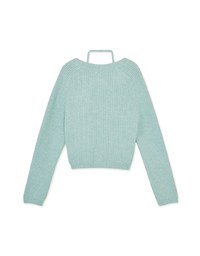 Softy Cross Neck Sweater