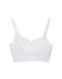 DOUBLE PUSH Deep V Low Ridged Wireless Bra (Large Size)