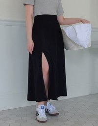 Back Tie Strap Suspender Long Skirts