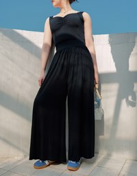 Airy Cool High Waisted Wide Pants Culottes