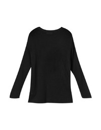 Letter Long Sleeve Knit Top