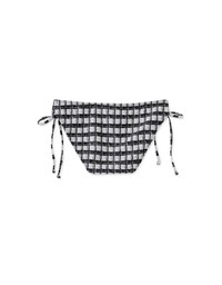 Checkered Side Tie Bikini Bottom