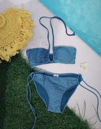 [ KAREN ] Sparkling Side Strap Bikini Bottom