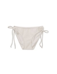 Stylish Wrinkle Knit Side Strap Bikini Bottom