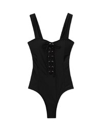 【TIFFANY】Barbie Shaping Corset One-Piece Swimsuit Push In Bra ( Extended Bodice Length )