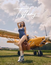 【TIFFANYコラボ】人間Barbie 着痩せレースアップワンピースビキニ（長さプラス）