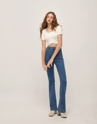 Cross Hollow Crop Top