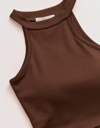 Sexy Halter Padded Vest