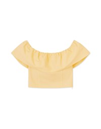 Tube Layer Ruffle Padded Top