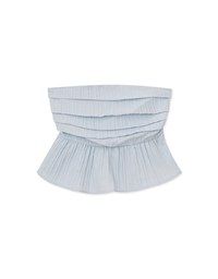 Ruffle Knit Tube Top