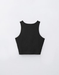 Brand Logo Embellished Padded Tank Top