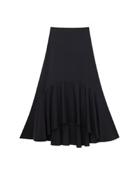 Sheer Fishtail Long Skirt
