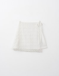 Layered Lace Mini Skirt ( Skorts with Under-shorts)