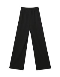 Comfortable Drape Drawstring High Waisted Pants Culottes