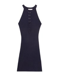 Sexy Tie Strap Bodycon Knitted Mini Dress