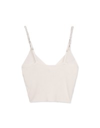 Pearl Chain Knit Cami Top