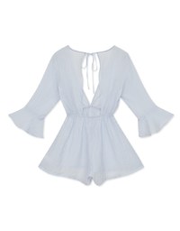 Chiffon Sheer Playsuit