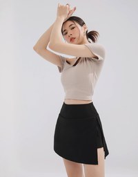 AIR Zero Gravity Slimming High Waist Slit Skort