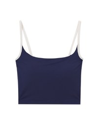 Cool And Comfy Flex Contrast Color Bra Top